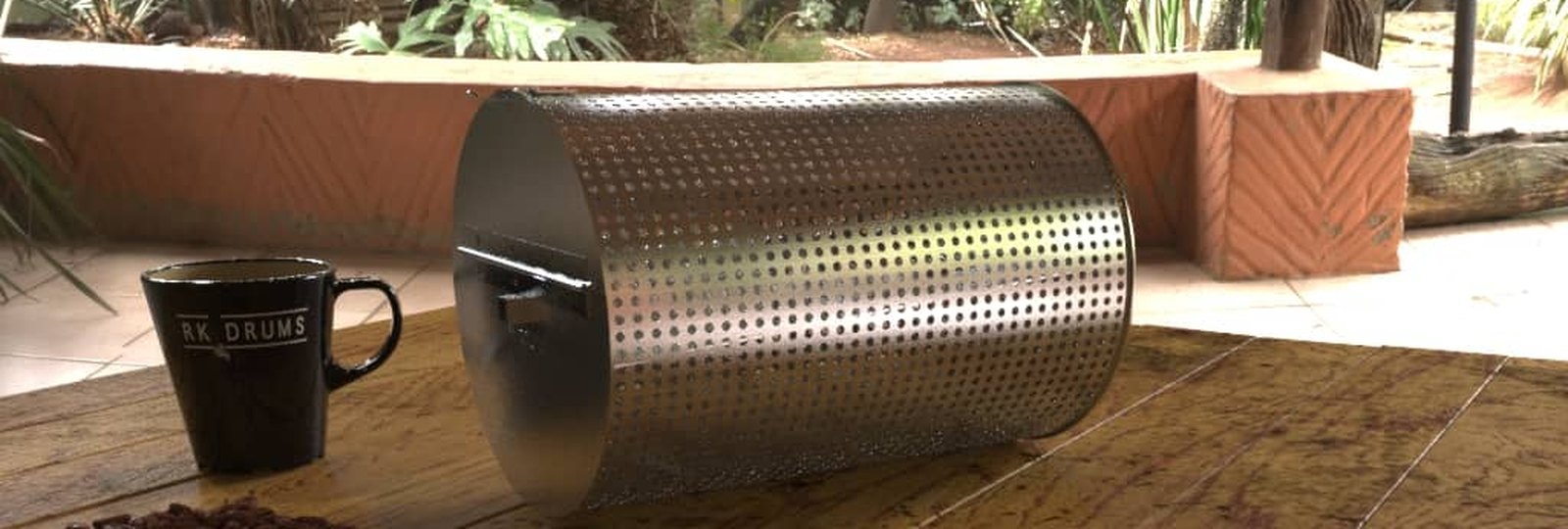 RK Drums 4 lb coffee roaster drum