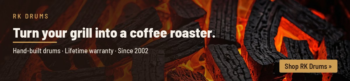 Turn your grill into a coffee roaster.