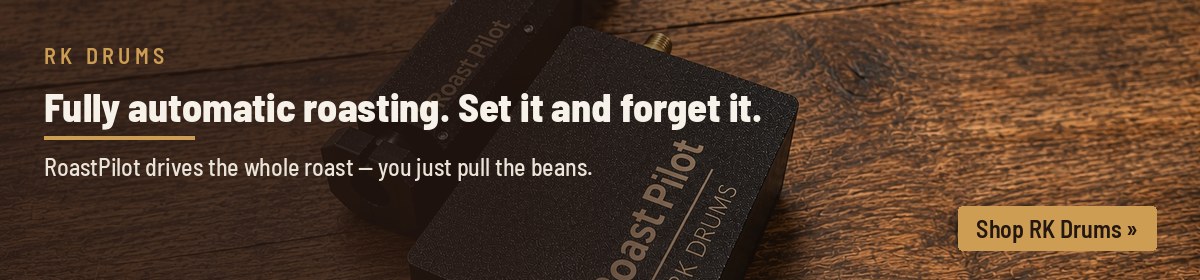 Fully automatic roasting. Set it and forget it.