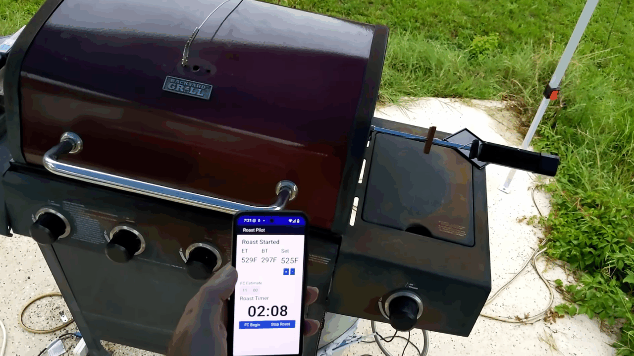 RoastPilot Controller Kit – WiFi Handle & Gas Pressure Control for Roasting RK Drums Roasters - Image 3